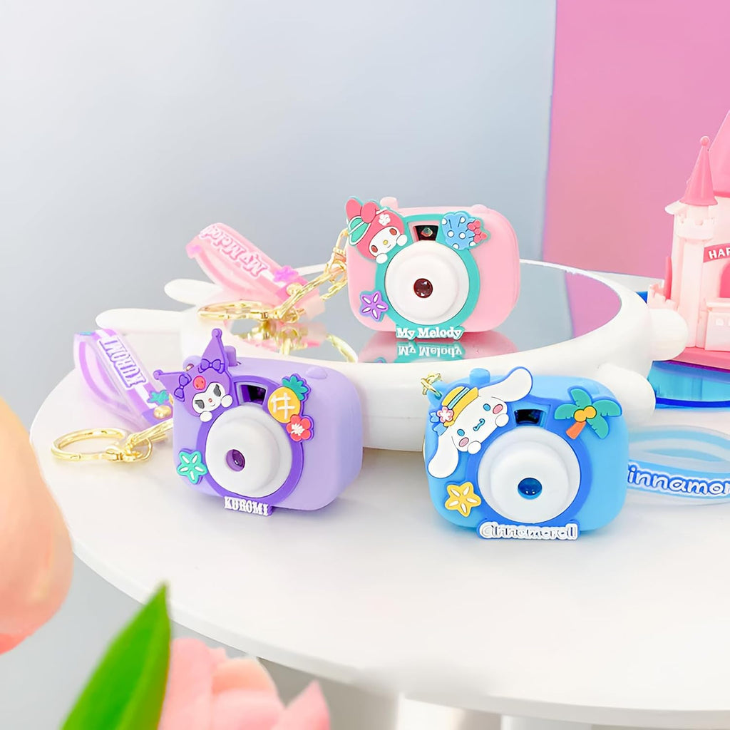 Projector Kids Camera Keychain Toy