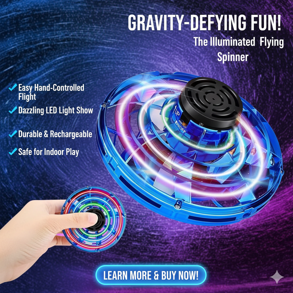 Magic Flying Spinner Toy